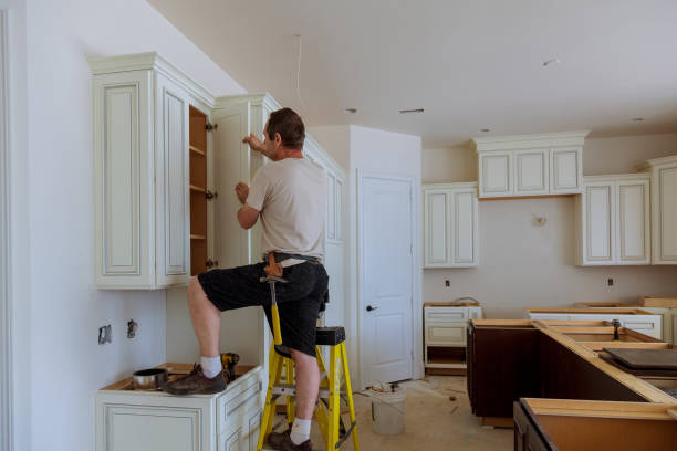 Cabinet Refacing Before After Flower Mound